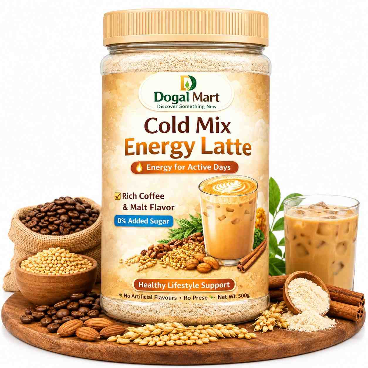 Dogal Mart Cold Mix Energy Latte
